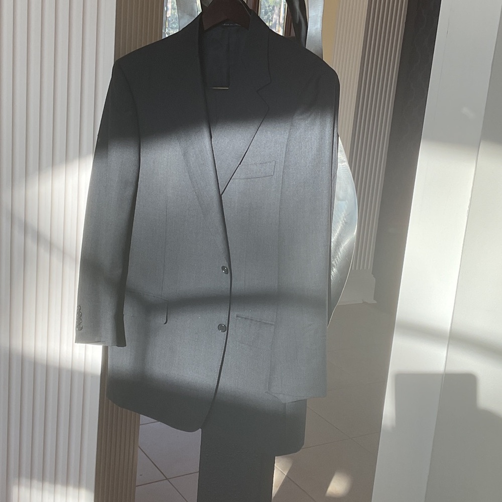 Canali Charcoal Gray Men's Suit